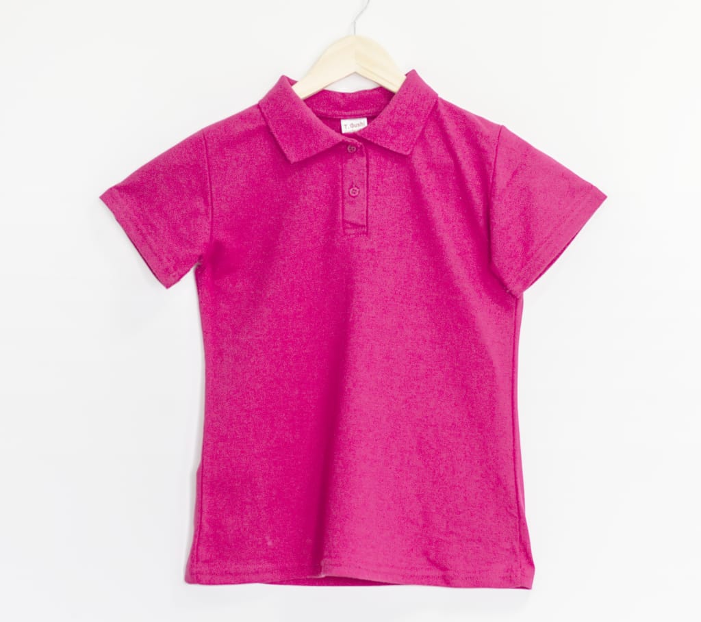 Camiseta Polo Feminina em Algodão Premium