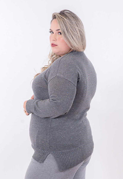 Blusa Feminina Sentimento Intenso Plus Size em Algodão Premium – Sentimento Intenso