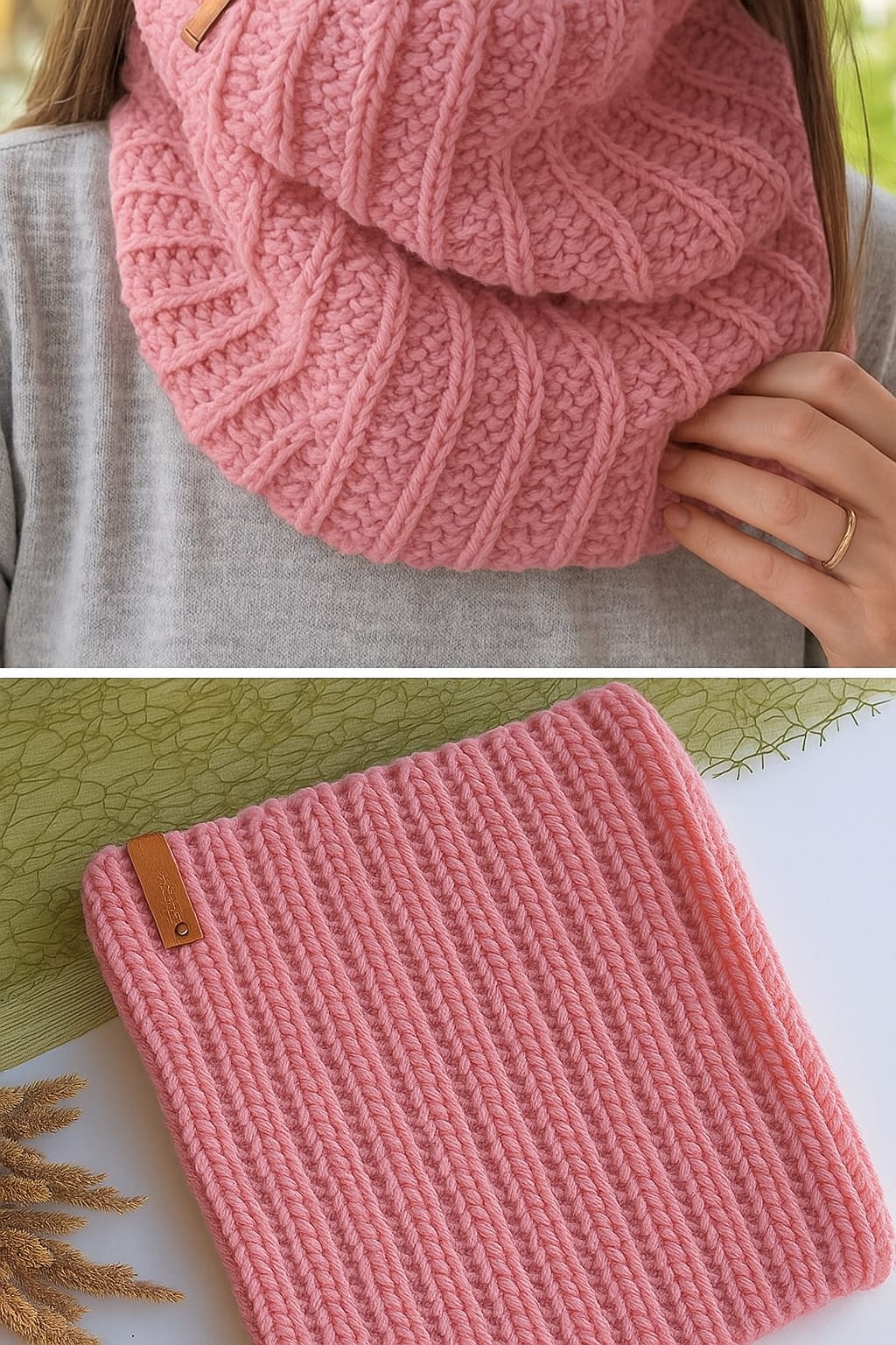 Gola Feminina de Lã Premium
