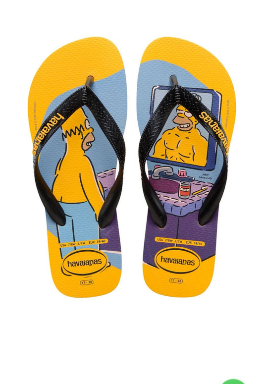 HAVAIANAS SIMPSONS 1740 AMARELO POP