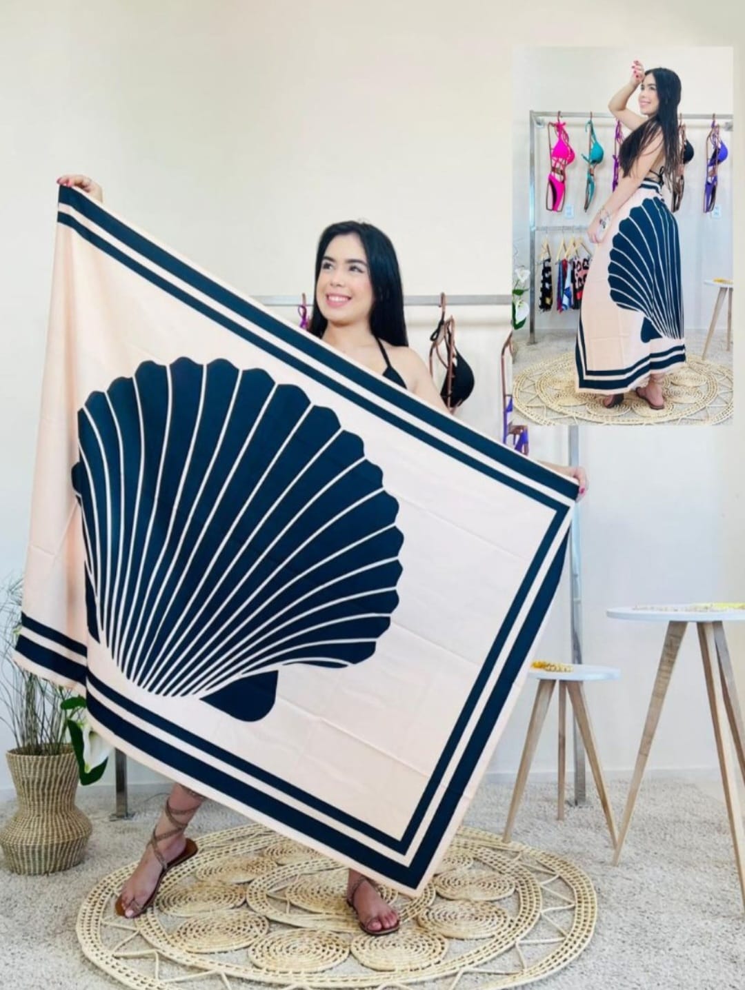 Canga Feminina em Tecido Premium