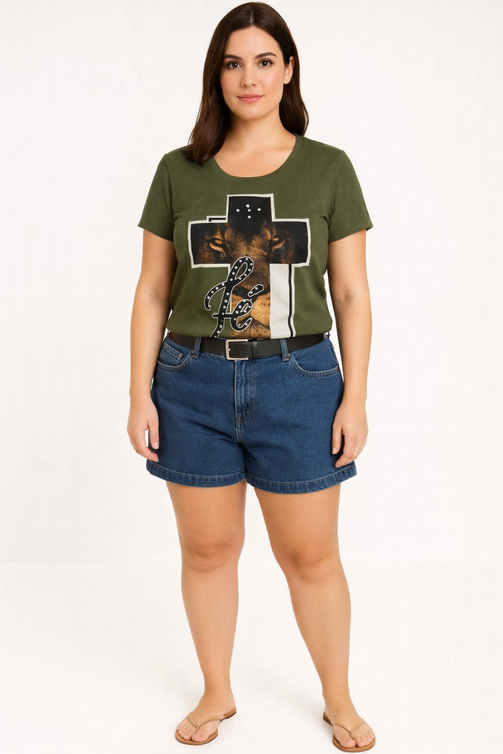 Camiseta T-Shirt Feminina em Algodão Premium