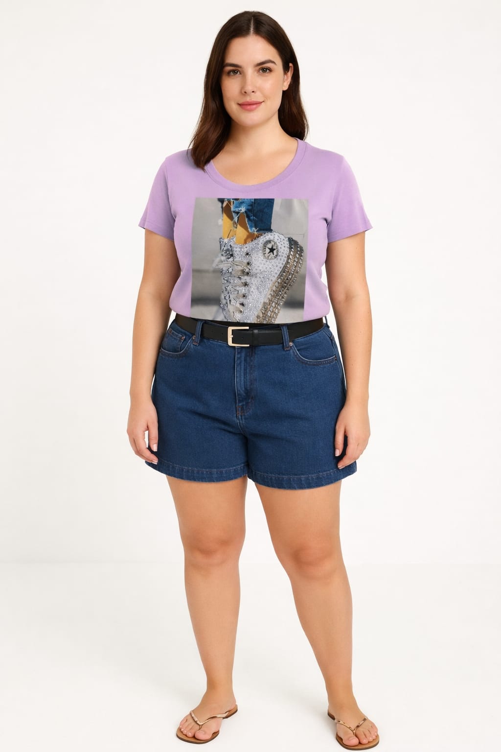 Camiseta T-Shirt Feminina em Algodão Premium