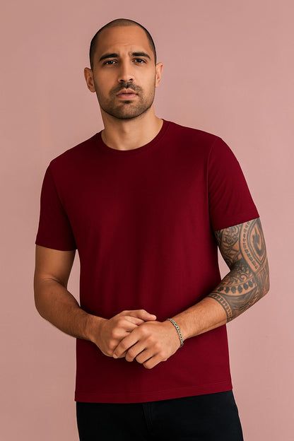 Camiseta Kohmar Masculina em Meia Malha - Básica, Confortável e Versátil