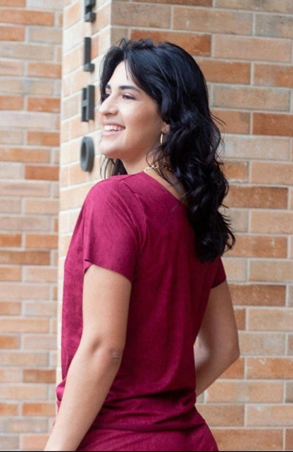 Blusa Feminina em Suede Premium