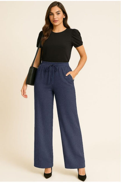 CALÇA PANTALONA CANELADA