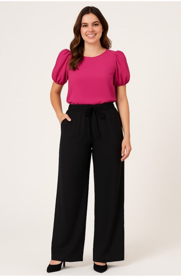 CALÇA PANTALONA CANELADA