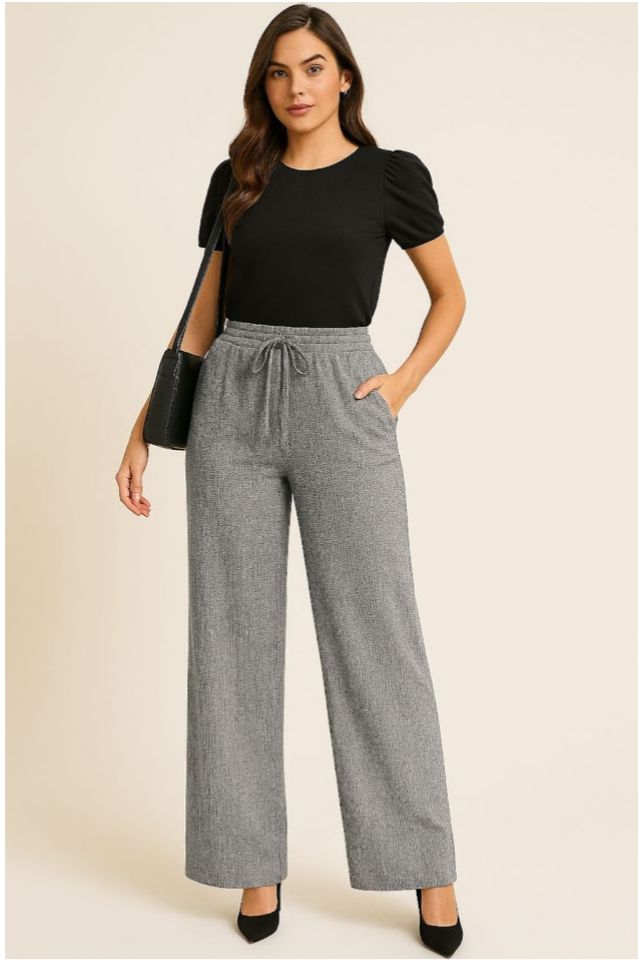 CALÇA PANTALONA CANELADA