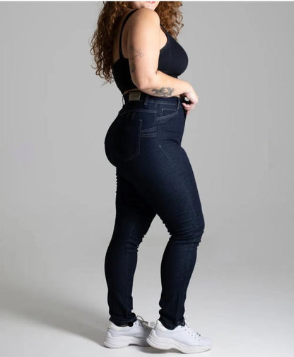 Calça Jeans Plus Size Feminina em Tecido Premium