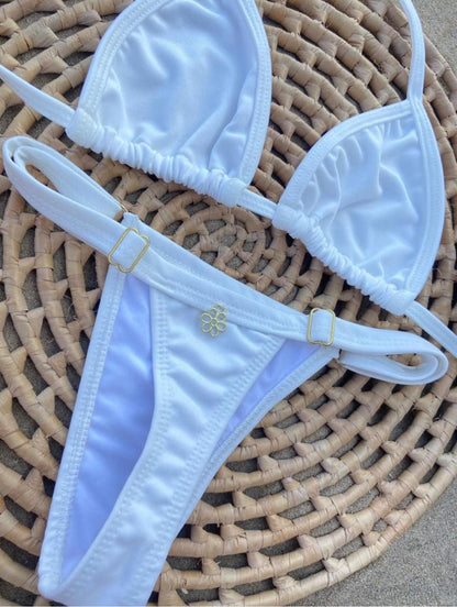 Biquíni Feminino Fita Regulável em Lycra Premium