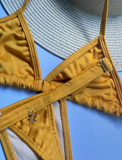 Biquíni Feminino Fita Regulável em Lycra Premium