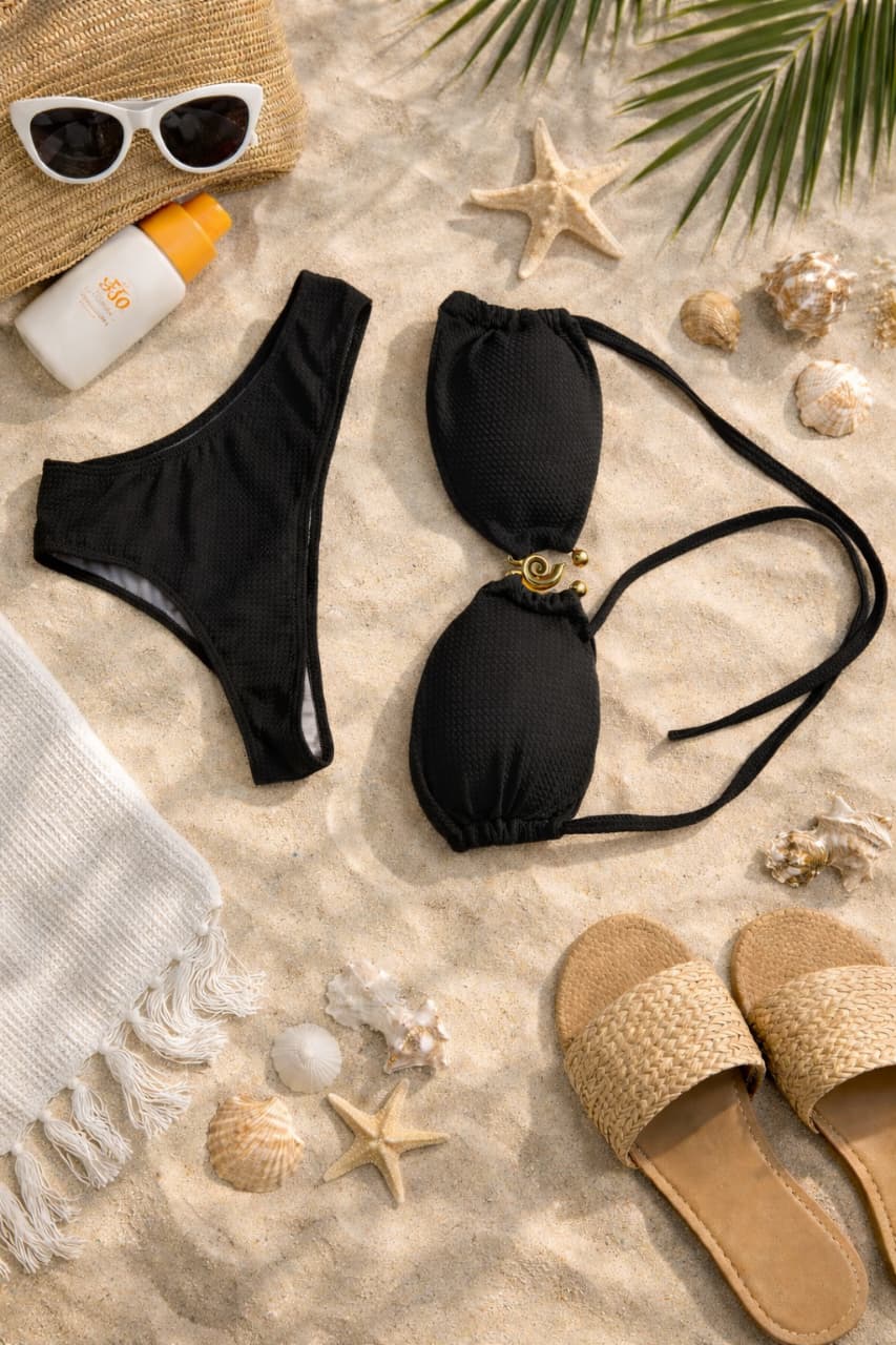 Biquíni Feminino Fivelinha em Lycra Premium