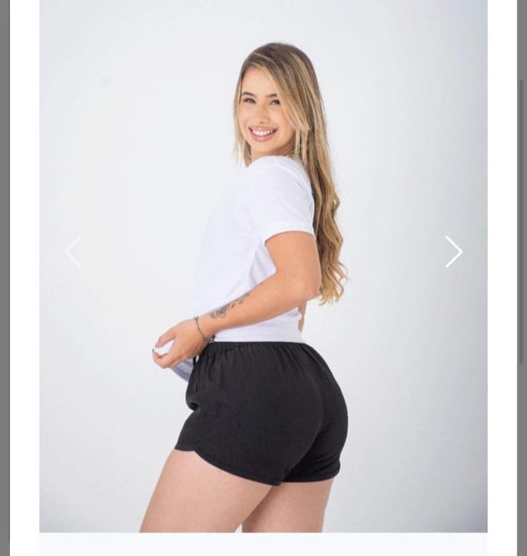 Shorts Tactel Feminino em Material Premium