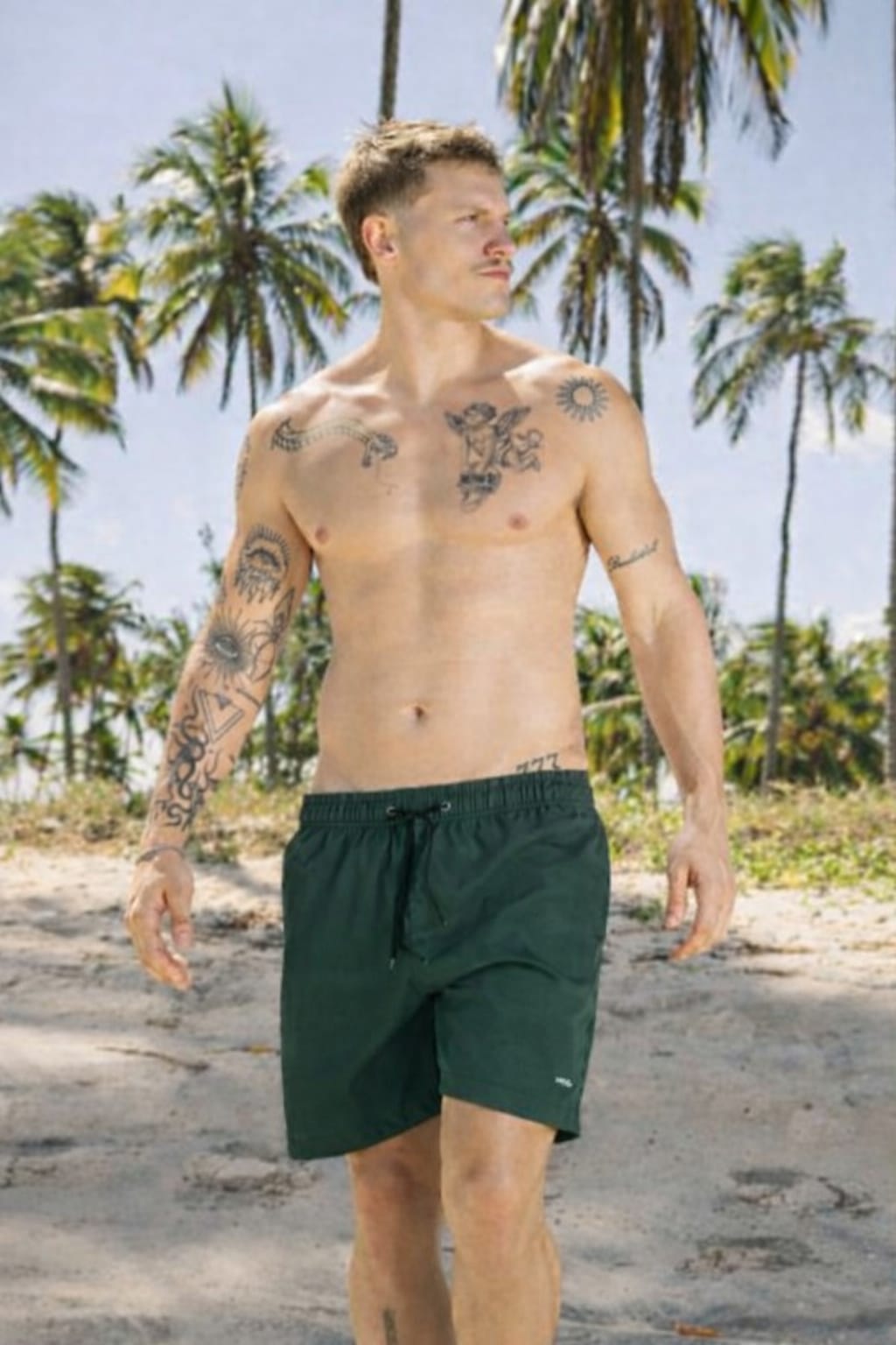 Bermuda Tactel Masculina Plus Size