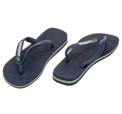 Chinelo Unisex Havaianas Brasil FC Logo Marinho em Borracha Premium – Havaianas