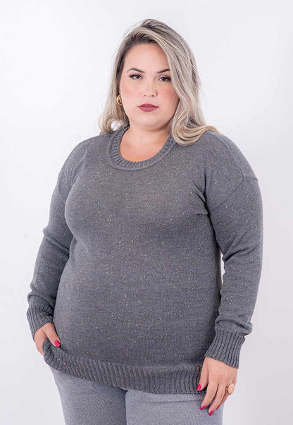 Blusa Feminina Sentimento Intenso Plus Size em Algodão Premium – Sentimento Intenso